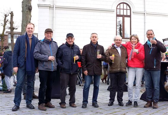 Late nieuwjaarsreceptie marktkramers - Lommel