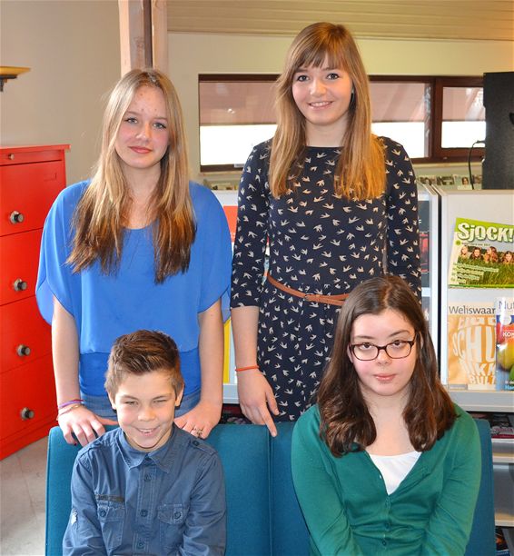 Laureaten 'Junior Journalist 2014' - Lommel
