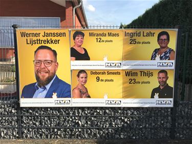 Leden N-VA voelen zich geïntimideerd - Beringen