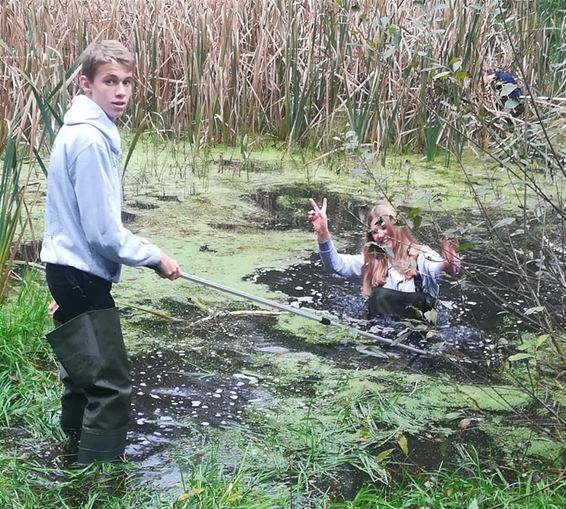 Leerlingen Biotechnicum op biotoopstudie - Bocholt