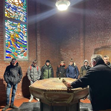 Biotechnicum naar  mijn, kerk en moskee - Bocholt