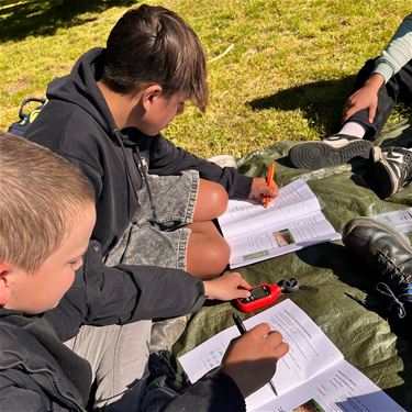 Leerlingen Biotechnicum op biotoopstudie - Bocholt