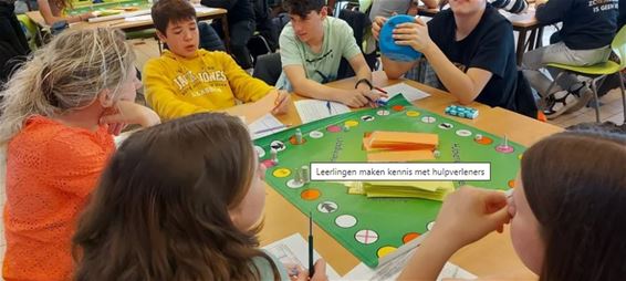 Leerlingen maken kennis met hulpverleners - Bocholt
