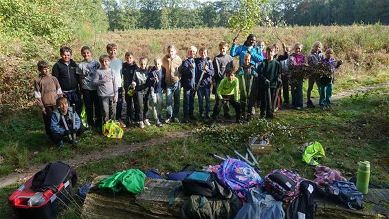 Leerlingen Pieter Brueghelschool beheren heide - Peer