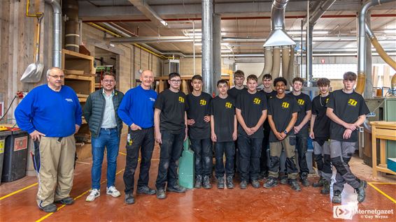 Leerlingen Provil namen deel aan Vlaamse Houtproef - Lommel