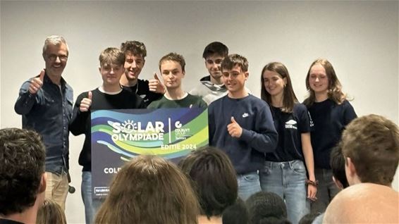 Leerlingen Provil winnen prijs Solar Olympiade - Lommel