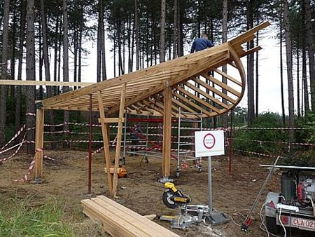Leerlingen TIO bouwden schuilhut - Hechtel-Eksel & Pelt