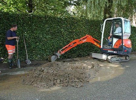 Lek in waterleiding in SHLille - Neerpelt
