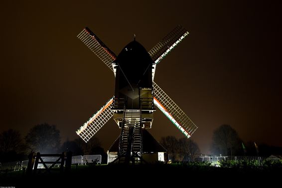 Leyssensmolen 'by night' - Lommel