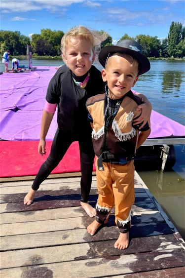 Lommel - Liam en Emse op hun allereerste Youro-Kup