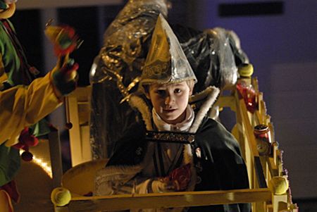 Lichtstoet tussen regenbuien door - Neerpelt