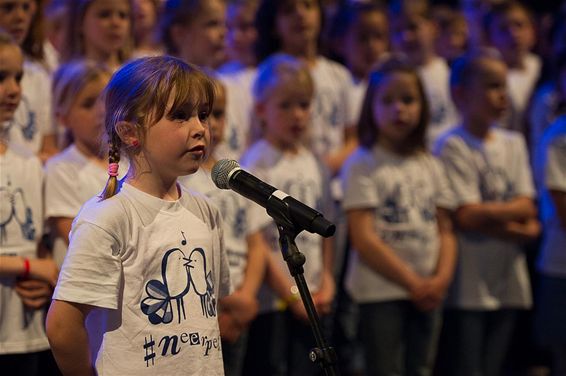 Liene Abrahams schittert op Muziekfestival - Peer