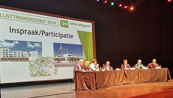 Lijsttrekkersdebat begonnen - Lommel