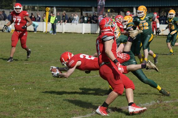 Limburg Shotguns winnen met 33-0 - Beringen