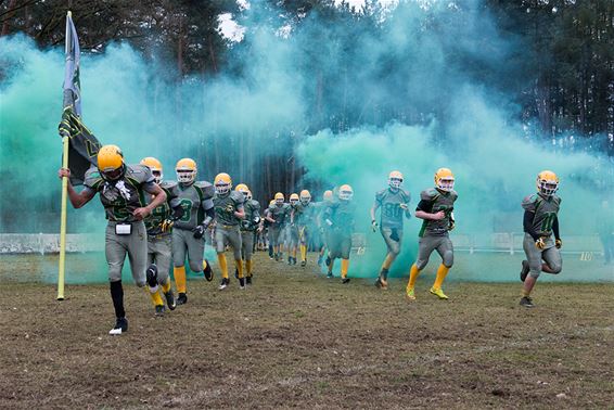 Limburg Shotguns winnen met 44-0 ! - Beringen