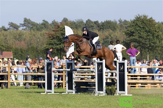 Bree - Linde Haeldermans in actie in Oudsbergen
