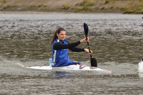 Lize Broekx naar WK kajak in Duisburg - Neerpelt