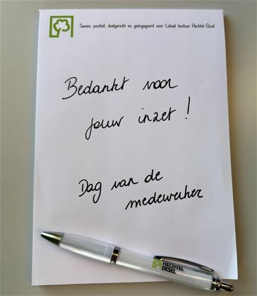 Hechtel-Eksel - Lokaal bestuur dankt alle medewerkers