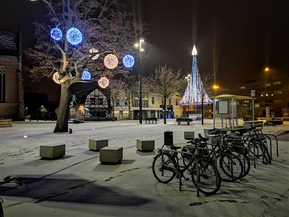 Lommel in de sneeuw - Lommel