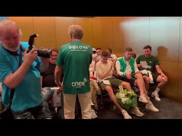 Lommel SK gehuldigd op het stadhuis  (1) - Lommel