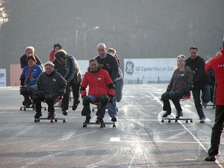 Lommelse 2de in 'Kantoorstoelenrace' - Lommel