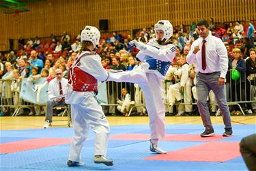 Lore en Mubin: Belgisch kampioen Taekwondo - Beringen