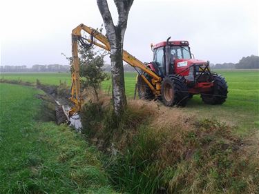 Maaiwerken aan de waterlopen