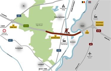 Maandag starten werken viaduct Boorsem