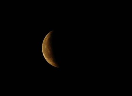 Maansverduistering was goed te zien