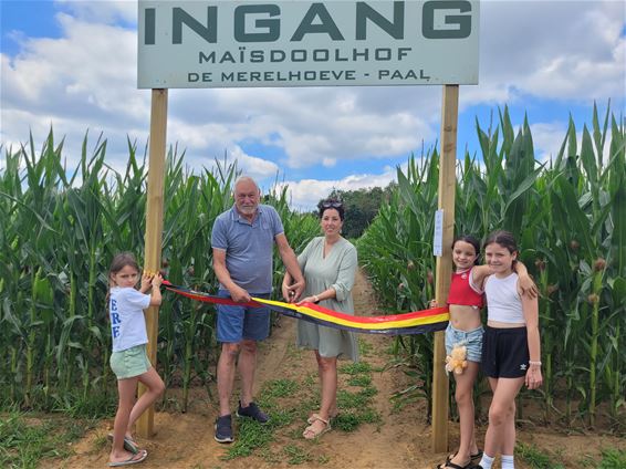 Maïsdoolhof officieel geopend - Beringen