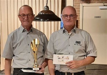 Marcel Frederix clubkampioen BC De Peel - Pelt
