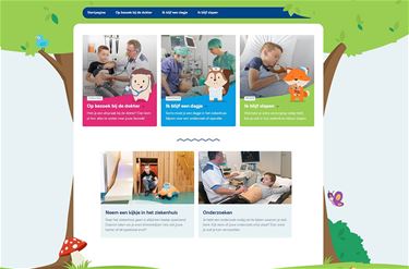 Mariaziekenhuis lanceert website op kindermaat