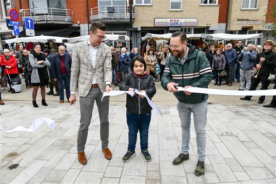 Marktkramers terug in het centrum - Beringen