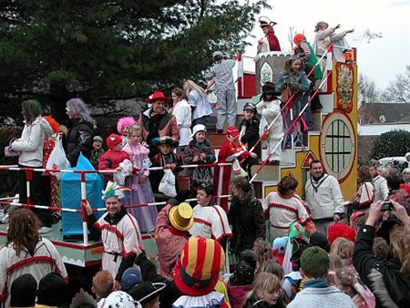 Massa volk op Boseind - Neerpelt