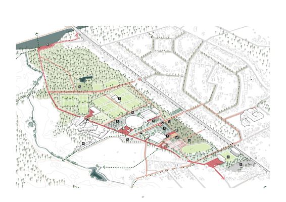 Masterplan voor gebied rond Soeverein en Sahara - Lommel