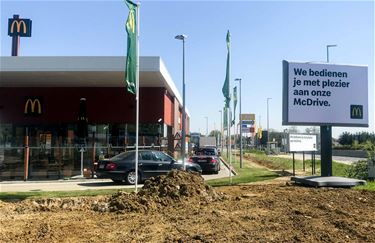 McDonalds: meteen aanschuiven voor drive-in - Beringen