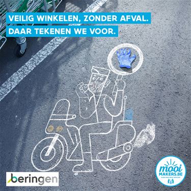 Meer zwerfvuil in het straatbeeld - Beringen