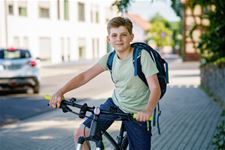 Meeste leerlingen per fiets naar school