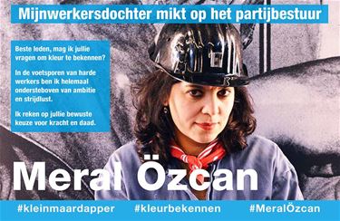 Meral Özcan doet gooi naar partijbestuur - Beringen