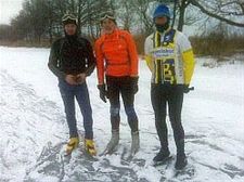 Met schaatsgroeten uit Nederland - Neerpelt