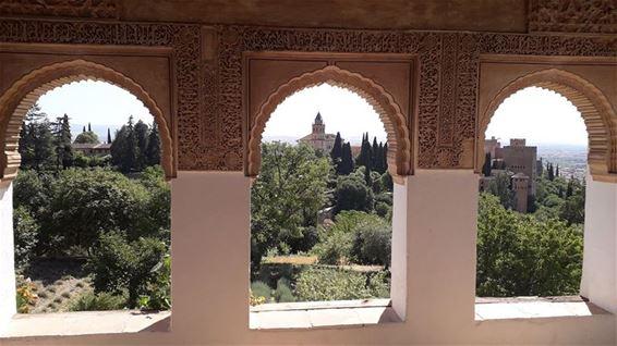 Met vakantiegroeten uit... Granada