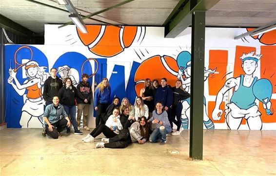 Metamorfose voor inkomhal Neerpeltse Tennisclub - Pelt