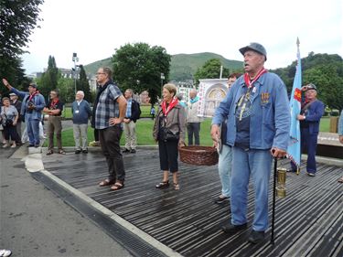 Mijnwerkers-brancadiers Paal in Lourdes - Beringen