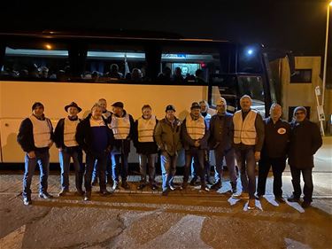Mijnwerkers onderweg naar Brussel - Houthalen-Helchteren & Beringen