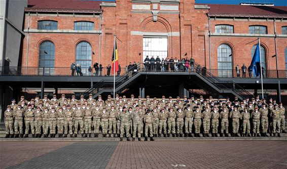 Militaire plechtigheid in Heusden-Zolder - Leopoldsburg