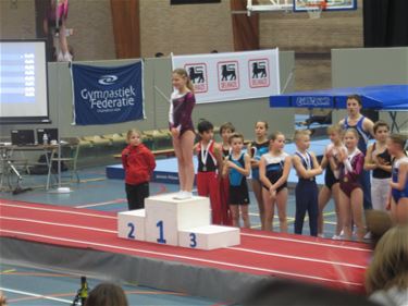 Mirte Van Rossem van Gym 90 Limburgs kampioen - Beringen