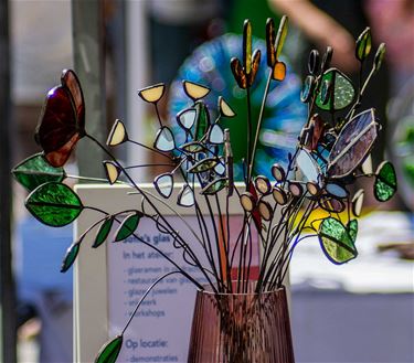Mobiele glasoven op Glasmarkt - Lommel