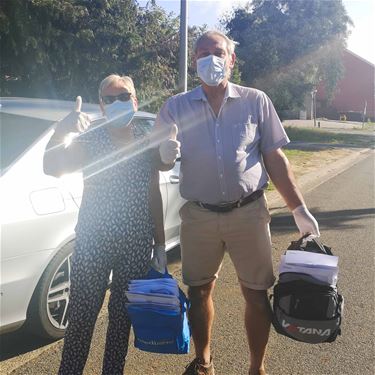Mondmaskers zijn onderweg - Beringen