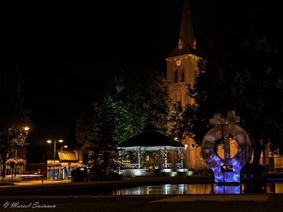 Mooie avondfoto, gemaakt op de negende slag! - Hamont-Achel