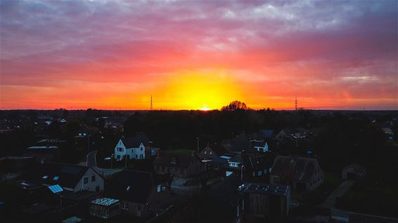 Mooie avondzon - Pelt